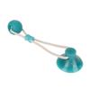Flexible Rubber Suction Cup Dog Toy Braided Rope Self Play Pet Toy Dog Molar Chew Toy  Indoor Play