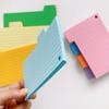 Colorful Index Cards, 100 Sheets Tabbed Index Cards Ruled Revision Cards Lined Flashcards Note Taking To-do-list Cards