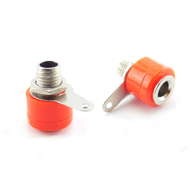 4mm Banana Jack Black Red Banana Socket 1set/2 Pieces Audio Speaker Terminal DIY Connectors