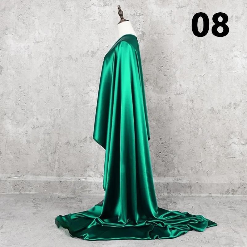 50x150cm Glatter Perlglanz-Satinstoff High-End Acetat Drapier-Satin für DIY Nähen Cheongsam Kleid Bekleidung