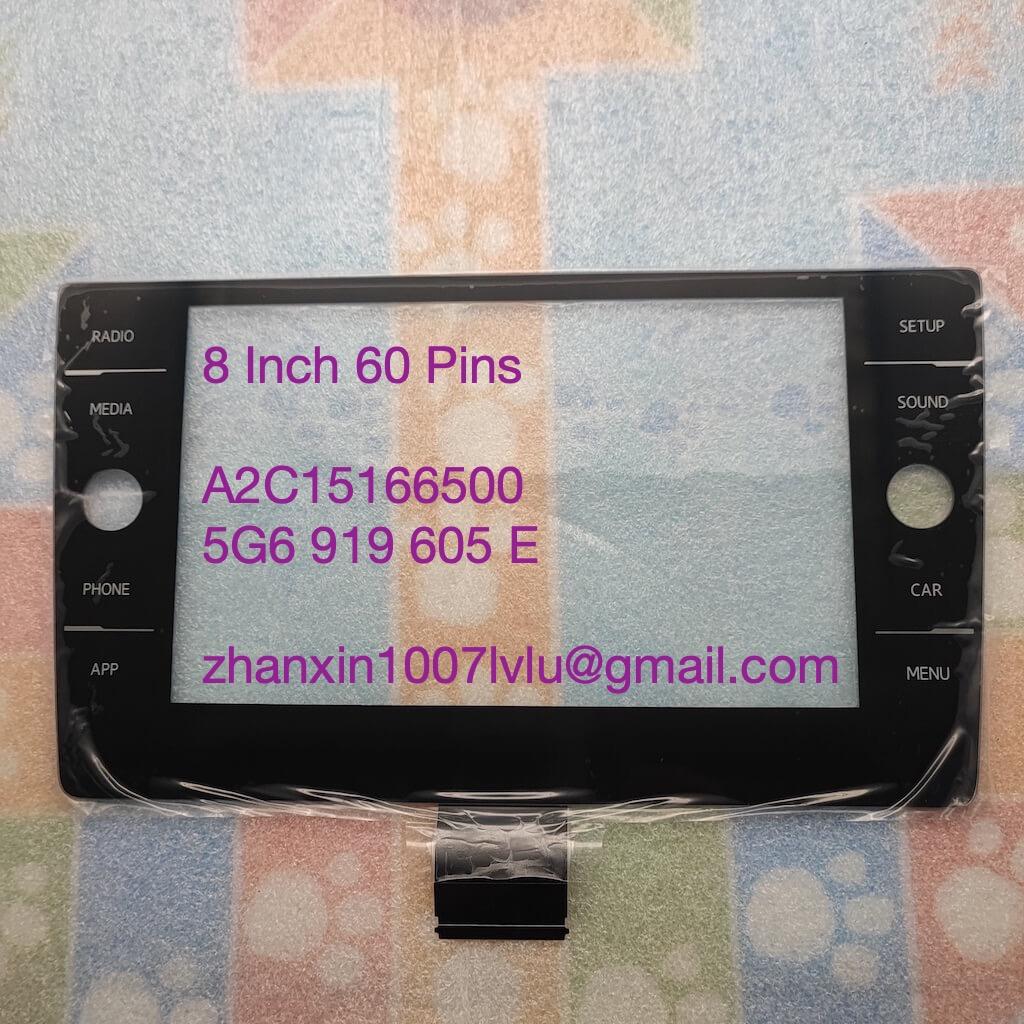 Neuer Touchscreen TDO-WVGA0633F00039 WVGA0633F00045 A2C15166500 Für VW MIB 2 200 680 682 STD2 ZR Auto CD-Player Navigationsradio