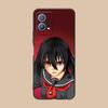 Akame Kurome Matte TPU Mobile Phone Case for Huawei P60 P50 P40 P30 P20 P10 P9 P8 Pro Lite Plus Colorful Printing Cover