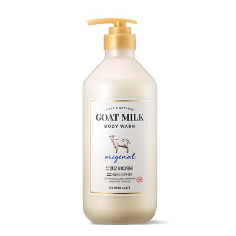 Shower Mate Goat Milk Body Wash Original 800ml
