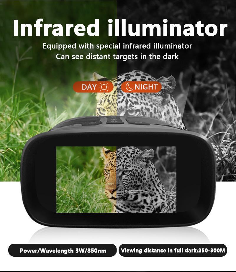 2.5K HD Infrared Night Vision Binoculars with Camera - Perfect for Bird Watching and Hunting