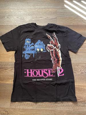 Haus 2 Die Zweite Etage - Horrorfilm Seltenes PROMO Grafik T-Shirt Herren M