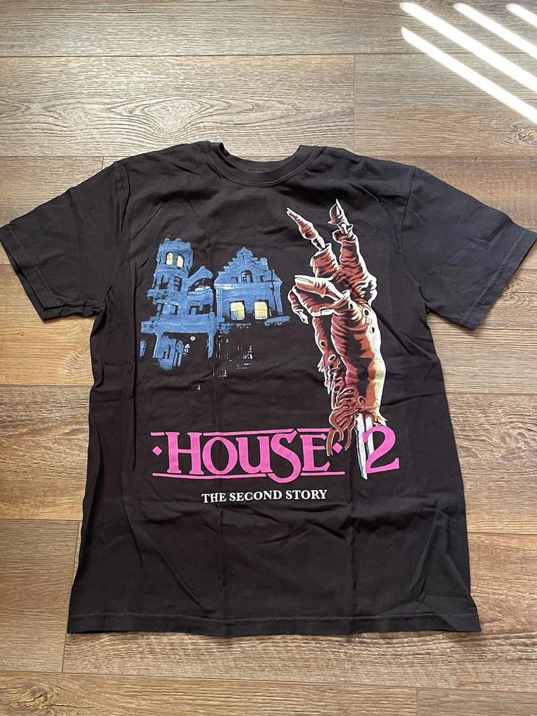 House 2 The Second Story - Horror Movie Rare PROMO Graphic Tee Shirt Mens M