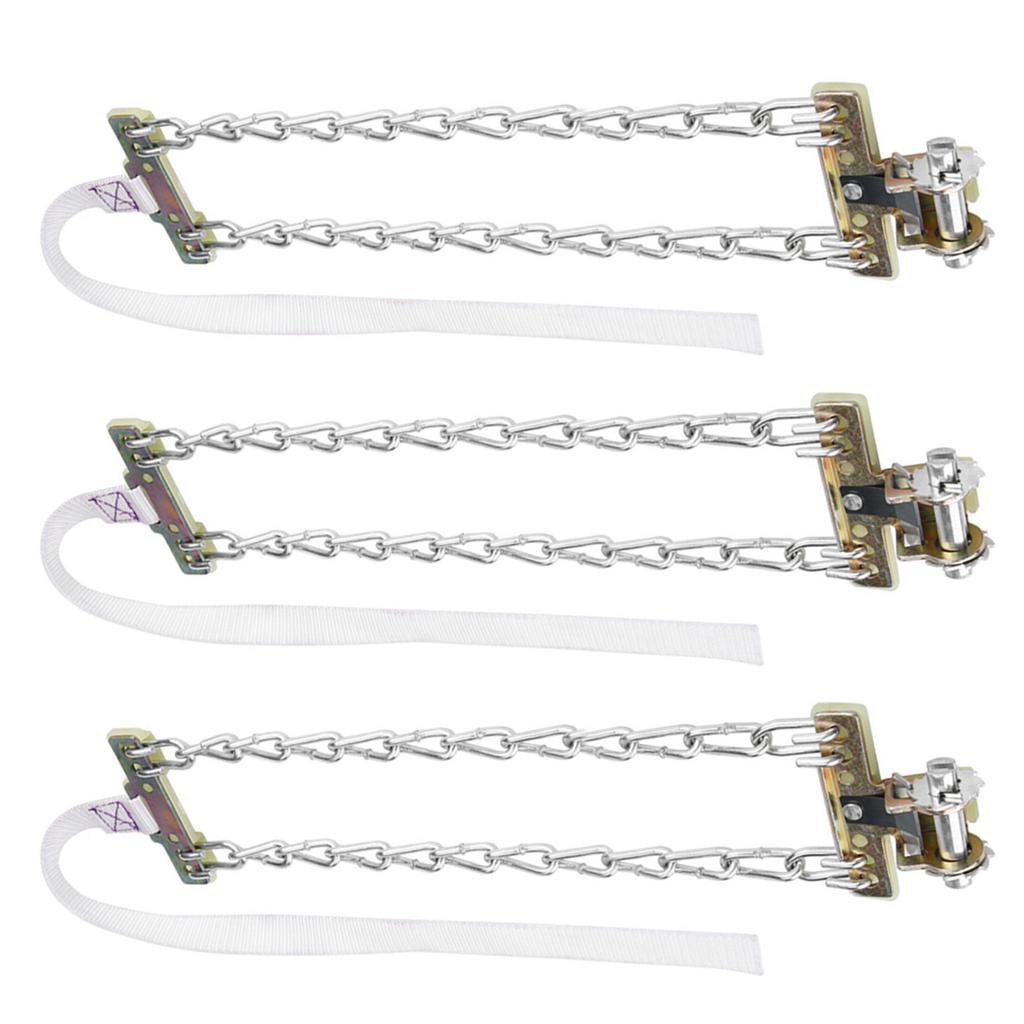 3pcs 235285mm Anti Skid Mud Ice Snow Tire Chain Winter Security Tyre Belt for Car Truck SUV