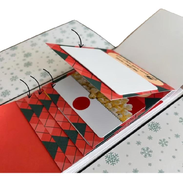 Handcrafted Waterfall Card Holders For Holiday Gifting Custom Cover Family Friend Collaboration Festival Parties Favors