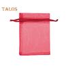 100Pcs Organza Bags Large Capacity Vibrant Color Multipurpose Party Favor Mesh Bags Drawstring Jewelry Gift Bags