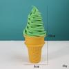 Simulation Ice Cream Model Decoration Fake Ice Cream Cone Food Mould Plastic Ornaments Window Sample Display Party Shooting Prop