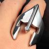 Nordic Viking Warrior Spartan Helmet Ring Men Retro Stainless Steel Biker Jewelry Gift for Men