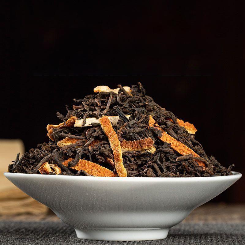 Tangerine Peel Menghai Ancient Tree Tea Pu'er Tea Tangerine Peel Ripe Tea