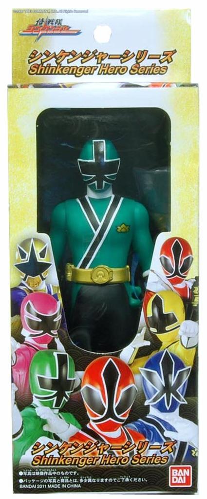 Samurai Sentai Shinkenger Sentai Hero Series 03 Shinkenger Green
