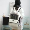 Pet Carrier Backpack, Going Out Large Cat Backpack Transparent Space Capsule Breathable Portable Bag Backpack Cat Dog Supplies