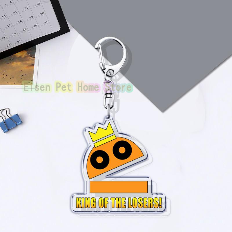 Funny Horrible Game R.E.P.O Keyrings for Accessories Bag Key Chain Ring Jewelry Fans Gifts Horror Keychain Llaveros