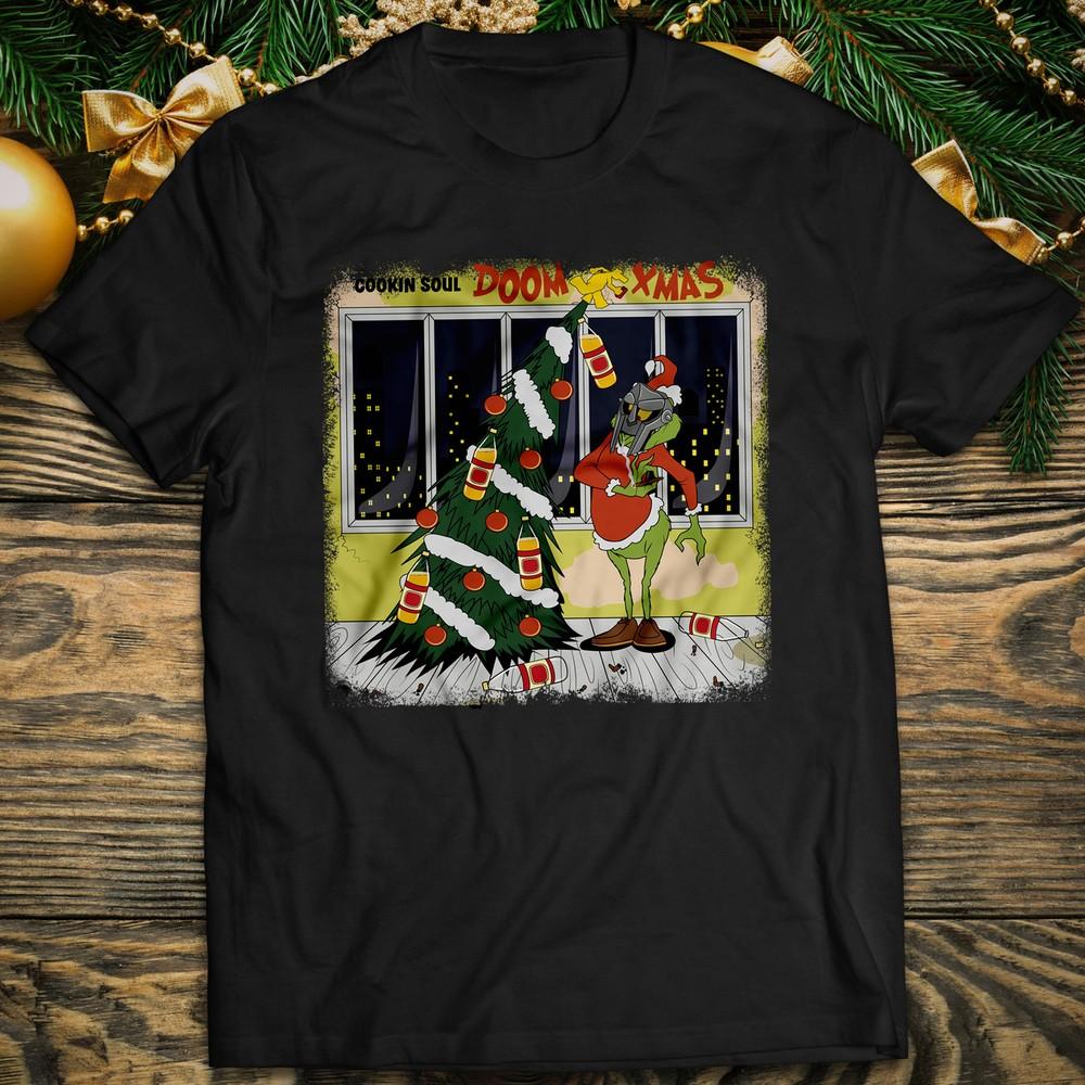 Футболка Doom Xmas Cookin Soul MF DOOM Rock Tee Унисекс M