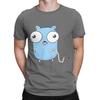 Go Graphic Funny 100 Cotton TShirt Gopher Tops Tees For Unisex
