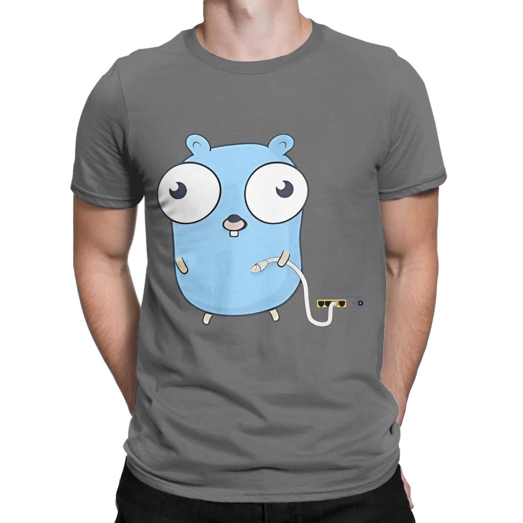 Go Graphic Funny 100 Cotton TShirt Gopher Tops Tees For Unisex