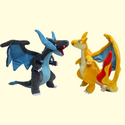 2023 3D Charizard-Mega X Y Plush Toys PKM Cotton Plush Toy