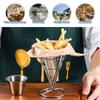 'Four Stainless Steel Fry Racks With Sauce Cups, Perfect For Kitchens, Restaurant Buffets, Picnic Parties, And Family Gatherings