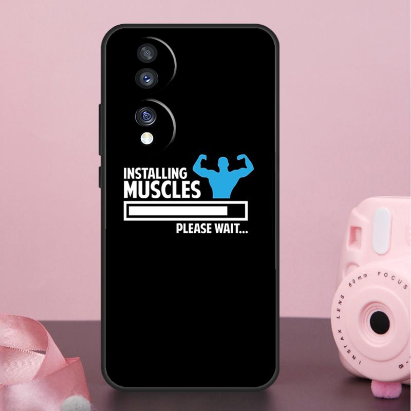Bodybuilding Gym Fitness Quotes Case For Honor 400 Pro 200 50 70 90 X9a X9b X9c X9d X8b X8c Win Magic 7 Lite 5 6 8 Pro Cover
