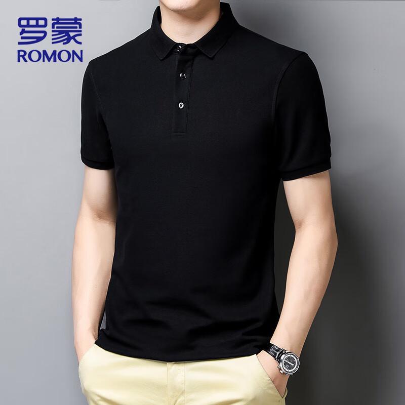 Romon Men's Ice-Feel Quick-Dry Slim Fit Polo Shirt