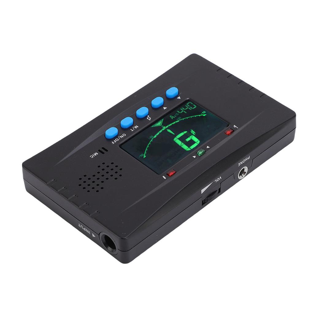 Guzheng Metronome Tuner Set Electronic LCD Screen Tone Generator Professional 3 In 1 Tuning Accessory