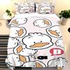 Copripiumino Paperella Anime Cartone Animato Pekkle Pelle-Amichevole E Traspirante Trapunta Stampata Carina Calda Biancheria da Letto Sanrio