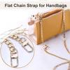 120cm Metal Purse Chain Strap Crossbody Bag Replacement Straps for Wallet Shoulder Handbag Belt DIY Bags Handmade Accessories