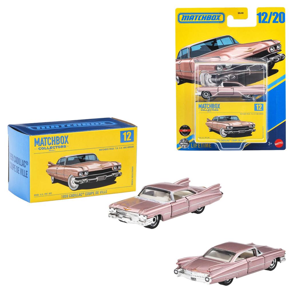 Matchbox Collector's Assortment Vehicle Toys, Mini Cars, 8-Car Box, Ages 3+, Multi-Purpose, 987C-GBJ48