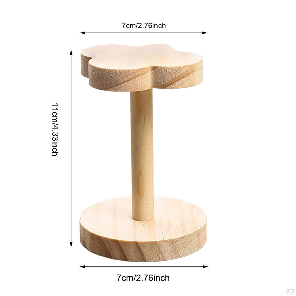Display Stand ,Cupcake Riser, Figures Organizer ,Makeup Storage Rack for Desktop Badges