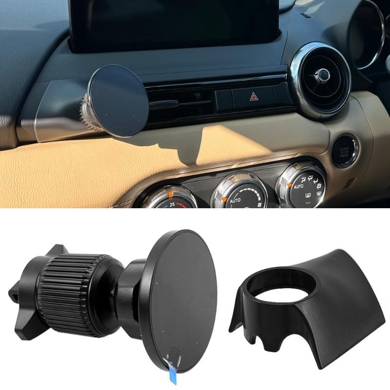 Magnetic Car Phone Holder Mount For Mazda MX5 Roadster ND 2016-2025 Central Control Air Vent