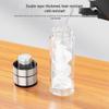 OLOEY Double-Walled Glass Tea Infuser Bottle Set