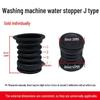 Rubber Drain Plug & Sleeve with Spring for Semi-Automatic Twin Tub Washing Machine