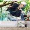 Large Cool GGintokiS Sakata Funny Popular Anime Popular Room Decoration Wall Tapestry Art Room Home Decor Wall Art Decor