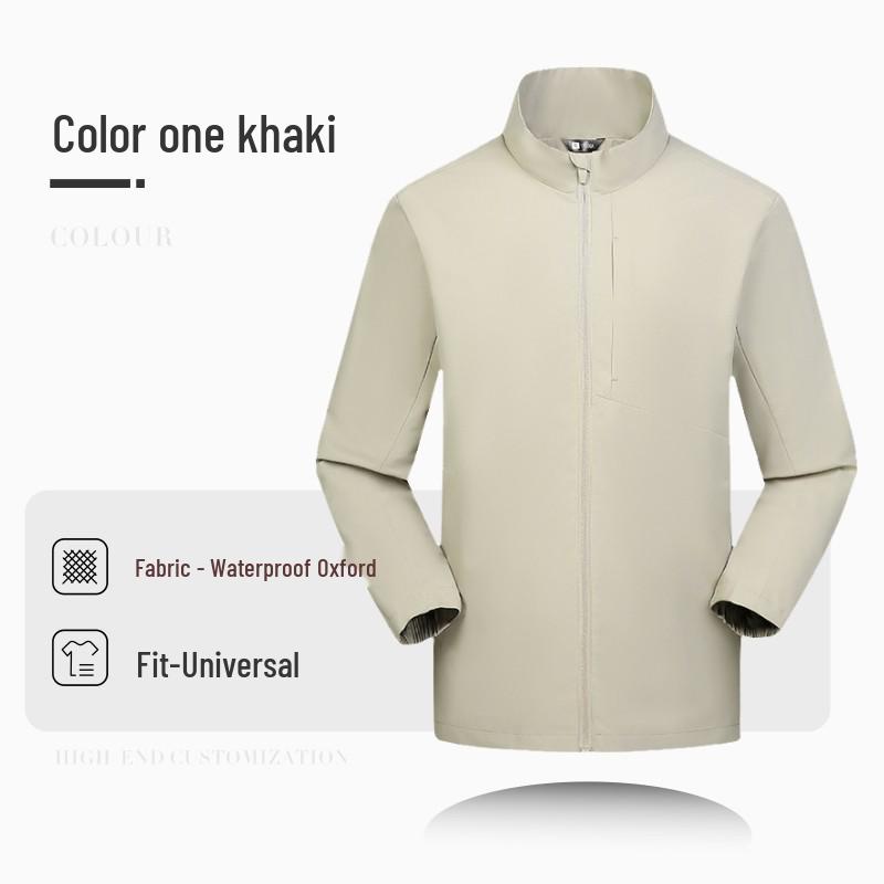 Customized Company Outdoor Jackets with Logo for Autumn/Winter Employee Workwear