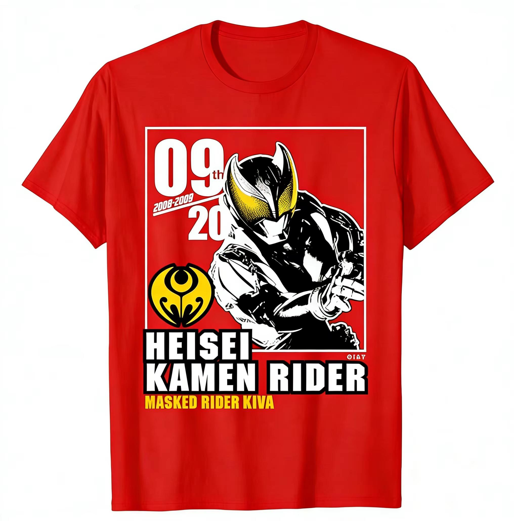 

New KaUnisex Rider Cartoon Pattern TShirt Unisex Women Casual Streetwear Short Sleeve Fashion Tee Lightweight Breathable Daily Tops 4XL