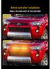 LED Yellow Daytime Running Light for 4Runner Modified Grille