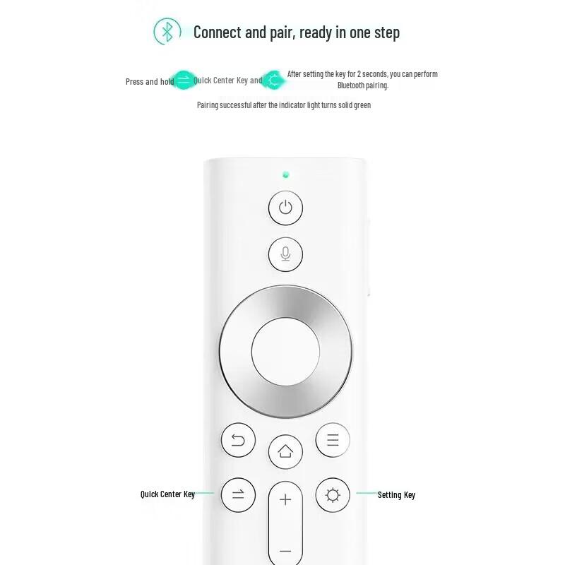 Nut Projector Universal Bluetooth Voice Remote