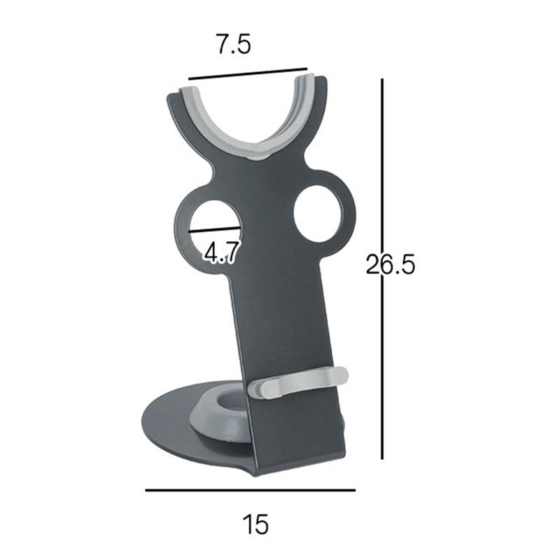 ABWR-For Laifen Hair Dryer Stand Vertical Bathroom Anti-Scratch Hair Dryer Storage Shelf