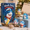 Blind Box Toys for Kids Marine Shark Advent Calendar, 24 Days Christmas Acrylic Collectible Party Favors Figures, Hanging Ornament Holiday Home Decor