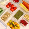Microwave-Safe Fresh-Keeping Rectangular Lunch Box - Heat-Resistant, Sealed Plastic Food & Fruit Storage Container