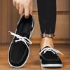 Fashion Stylish Business Male Loafers Brand Slip On Casual Flats New Leather Dress Boat Shoes for Man Moccasins Breathable Dress Shoes