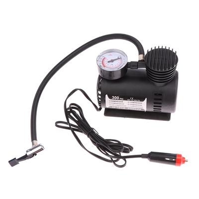 Portable 12V 300Psi Mini Air Compressor Pump Tire Tyre Inflator 15Lpm Quickly Inflate Car Tyre Inflator Auto Pump Set