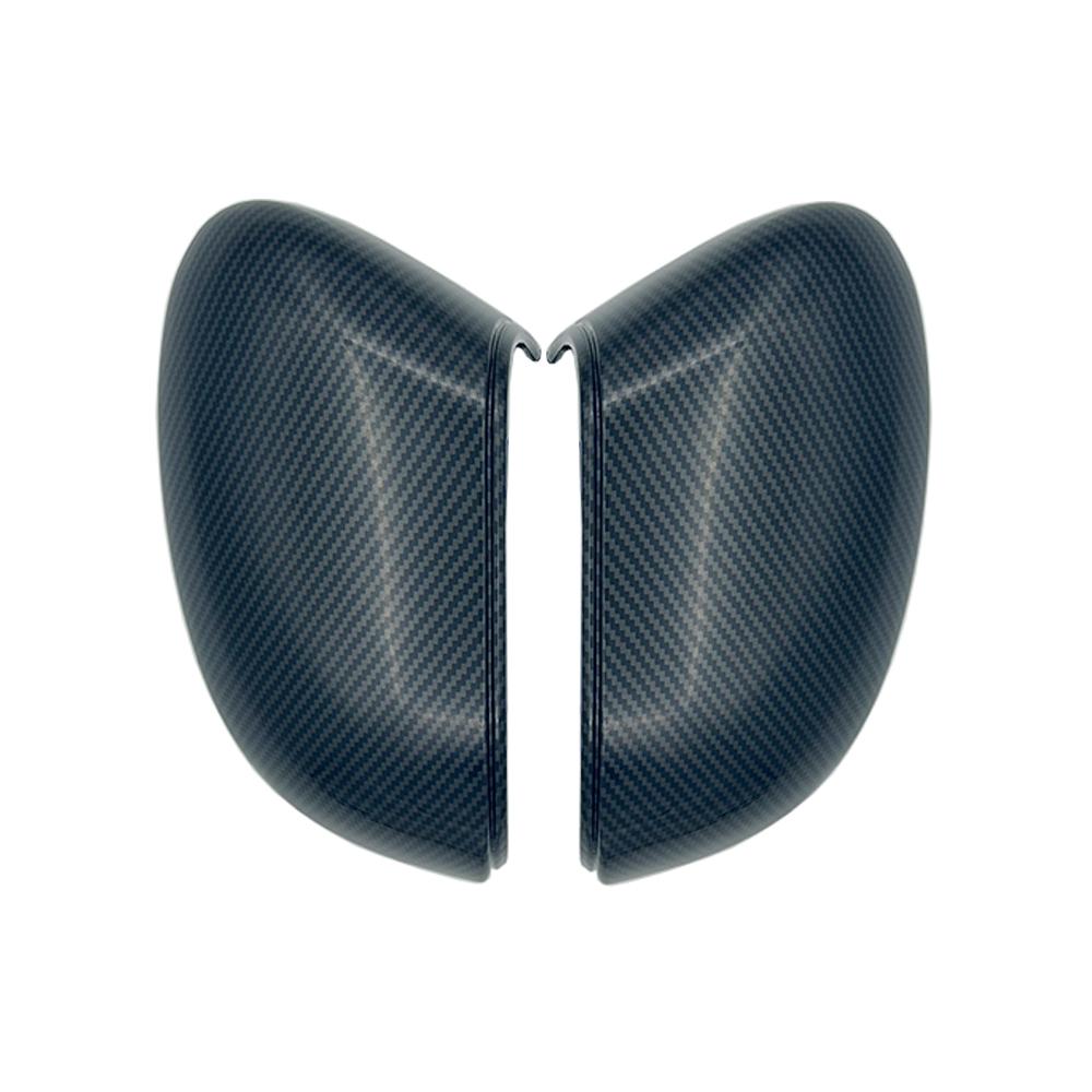 2Pcs/Set The Black Flag Car Shell Outside Rear View Mirror Covers For MINI COOPER U25 F66 F65 F67 Auto Accessories Cnjaw55