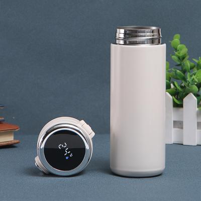 Smart Mug aus Edelstahl 304 mit LED-Touch-Bounce, kleiner Frischhaltebecher.
