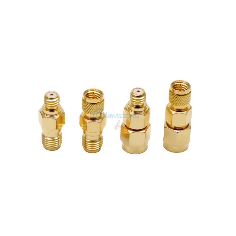 10-32UNF Vibration Sensor SMA to M5 Male Adapter - SMA-J/M5-J Connector
