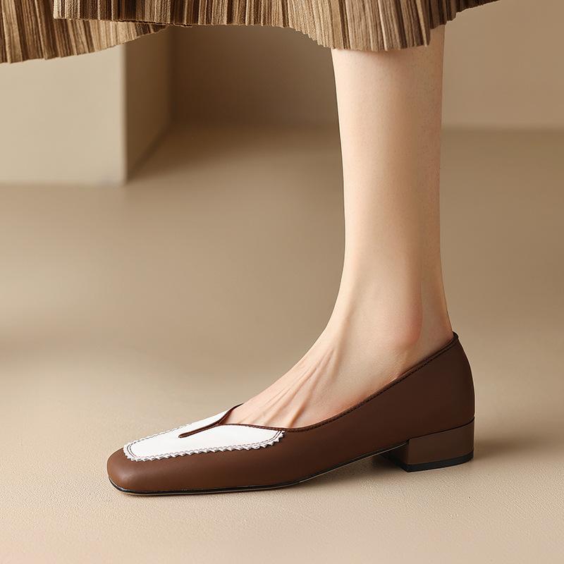 Женские мокасины Роскошные элегантные повседневные туфли из искусственной кожи для женщин — фото 4