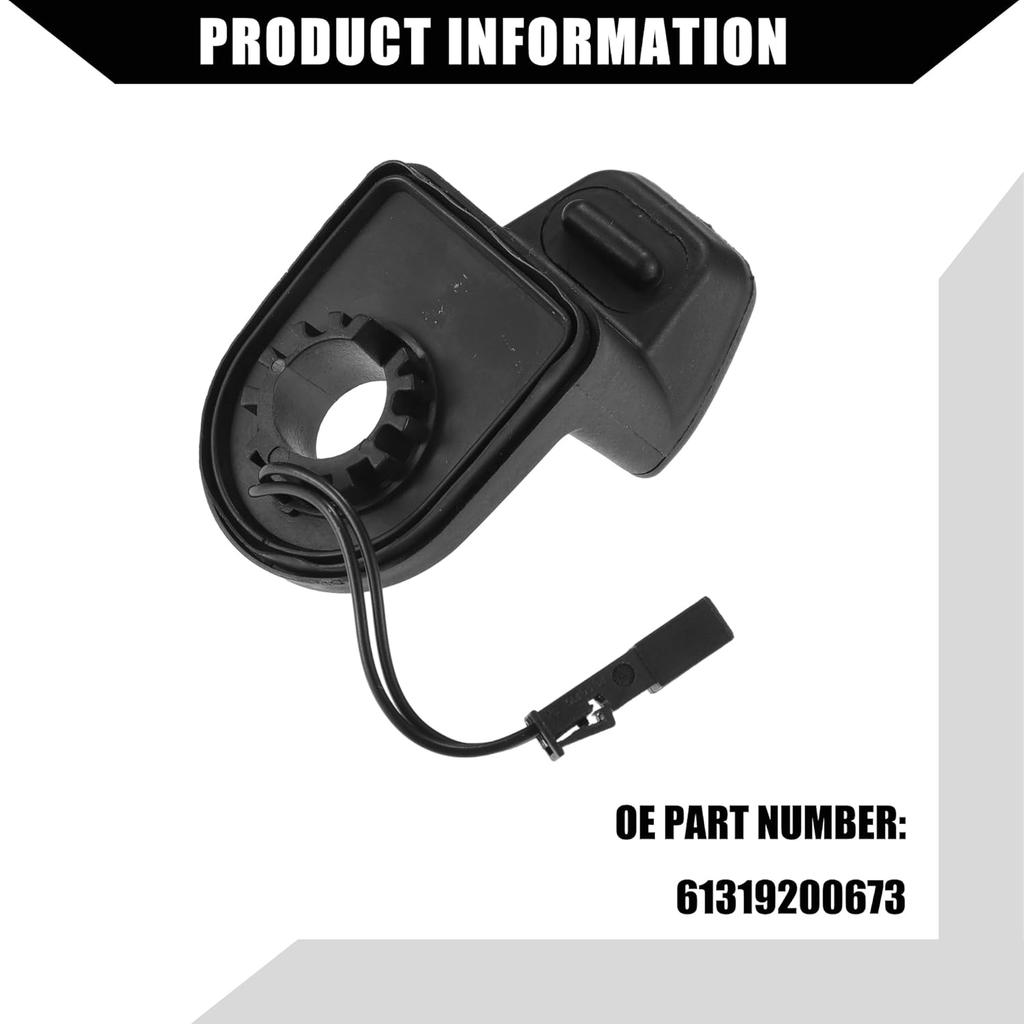 No.61319200673 Tailgate Window Control Switch for BMW 323i 325i 325xi / Rear Door Glass Lifter Micro Switch Button/Durable Plastic / 1 Pcs