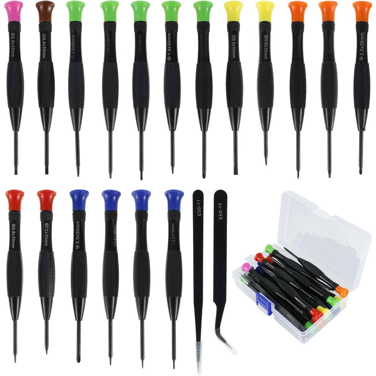 

Набор из 20 маленьких магнитных отверток Y-образной формы, пятиугольной, шестиугольной, плоской, крестообразной, одно слово, ремонт компьютера, мобильного телефона